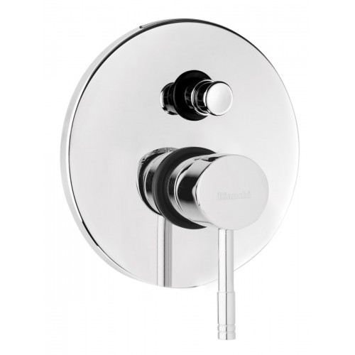 Built-in single-lever shower mixer with diverter